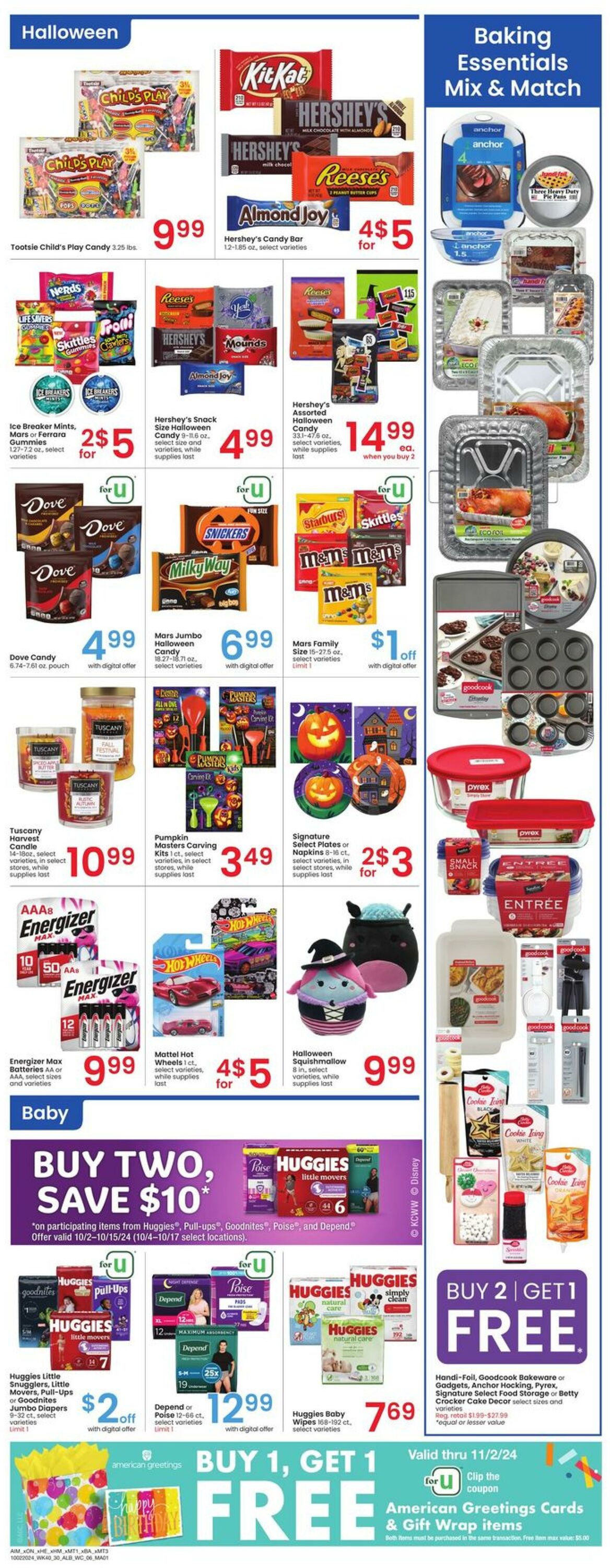 Weekly ad Albertsons 10/02/2024 - 10/08/2024