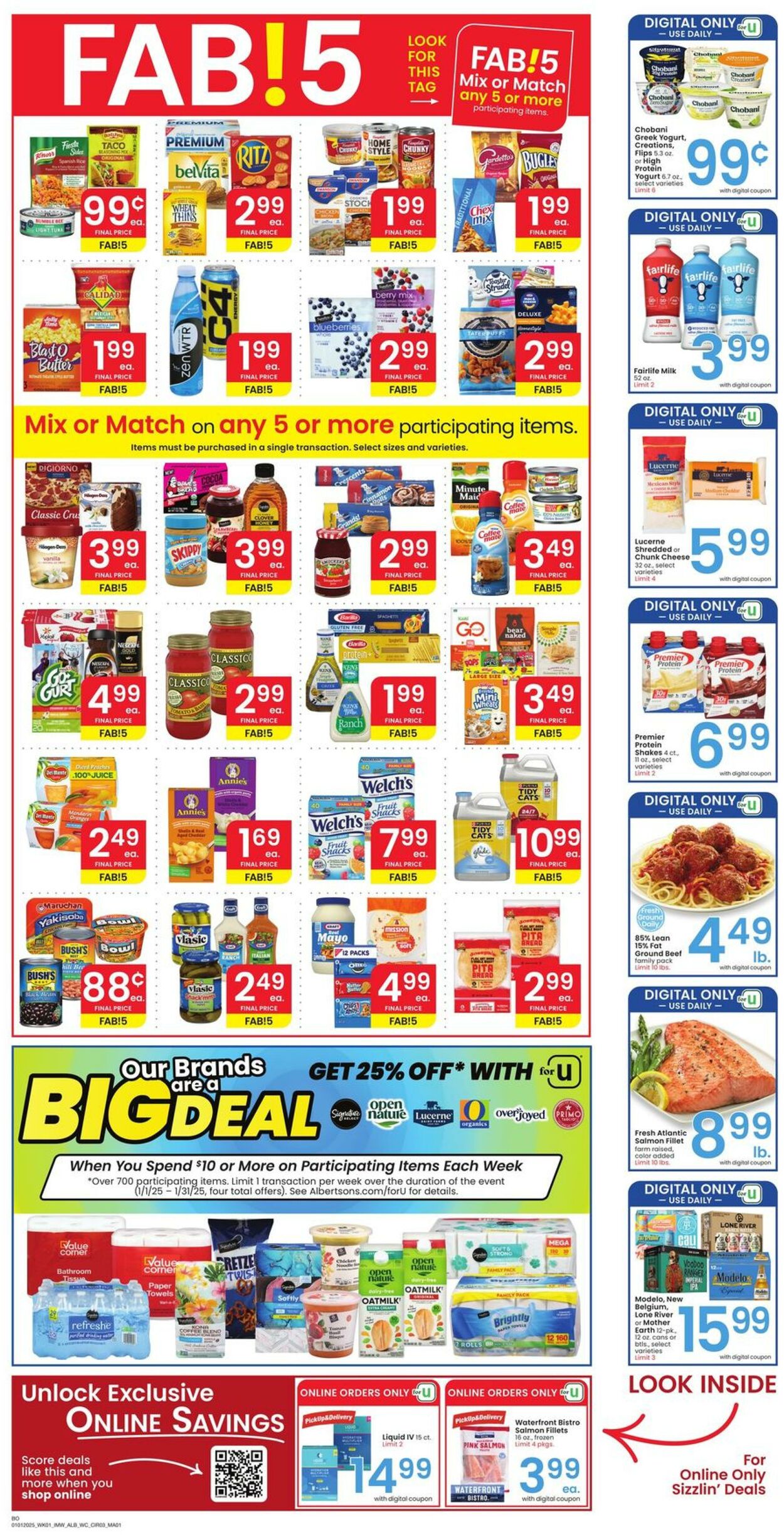 Weekly ad Albertsons 01/01/2025 - 01/07/2025