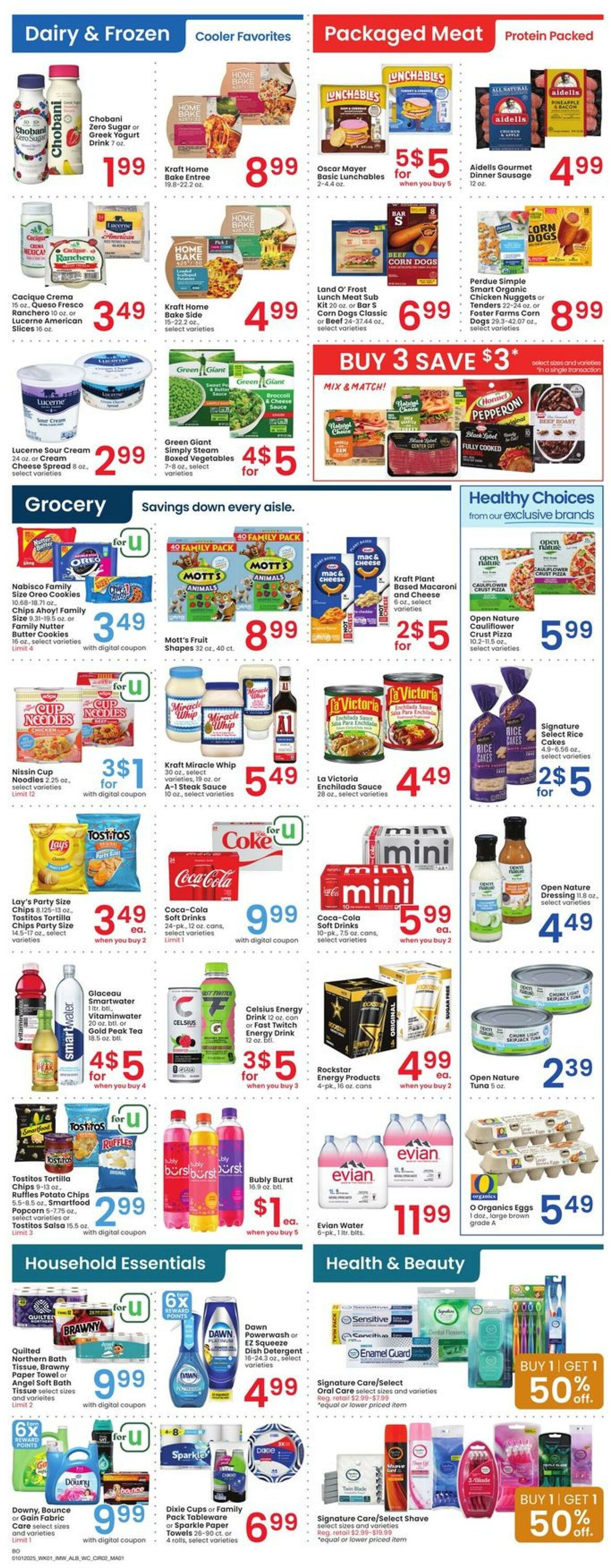 Weekly ad Albertsons 01/01/2025 - 01/07/2025