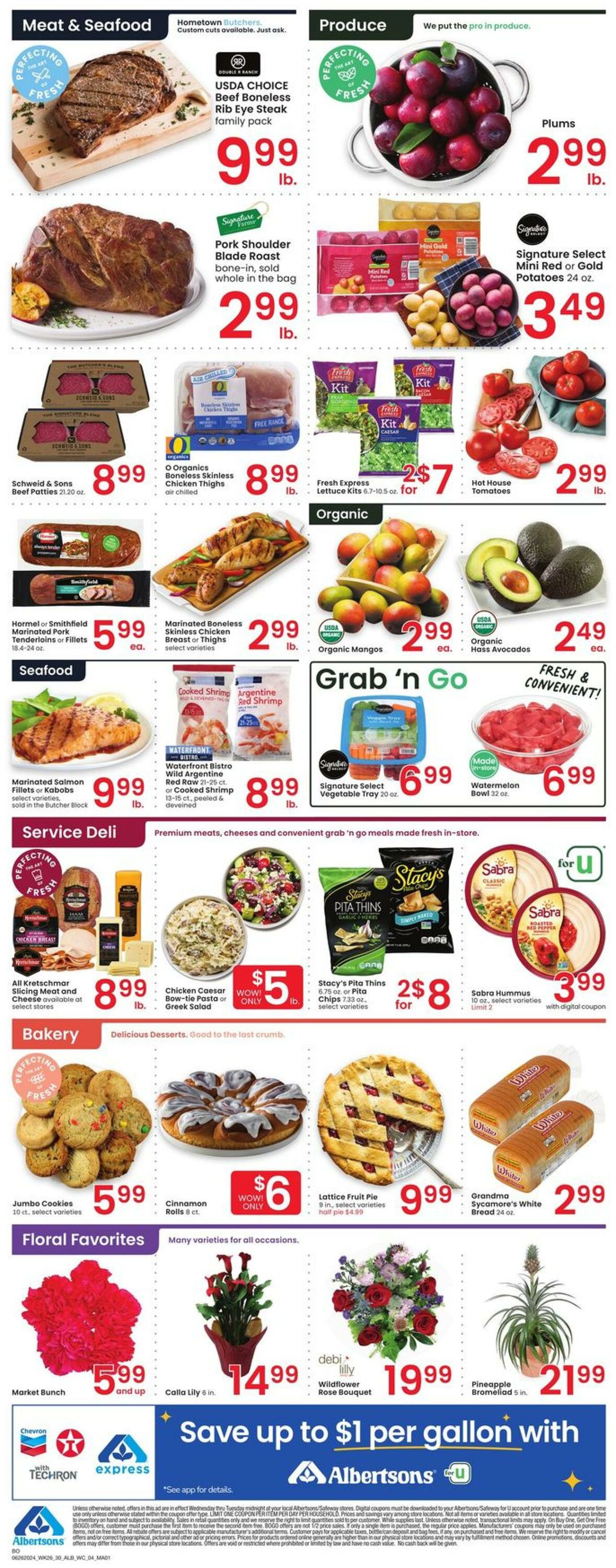 Weekly ad Albertsons 06/26/2024 - 07/04/2024