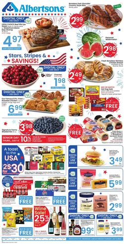 Weekly ad Albertsons 06/26/2024 - 07/22/2024