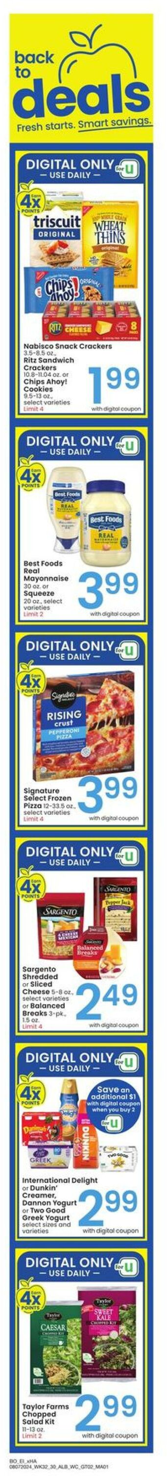 Weekly ad Albertsons 08/07/2024 - 08/13/2024