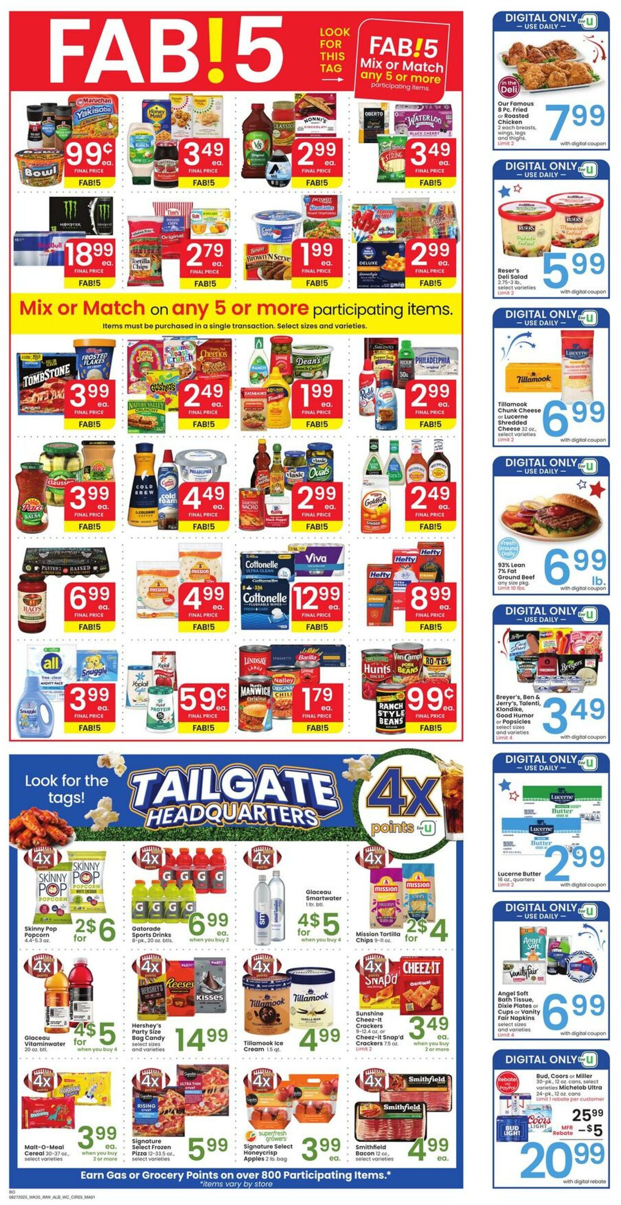 Weekly ad Albertsons 08/27/2025 - 09/02/2025