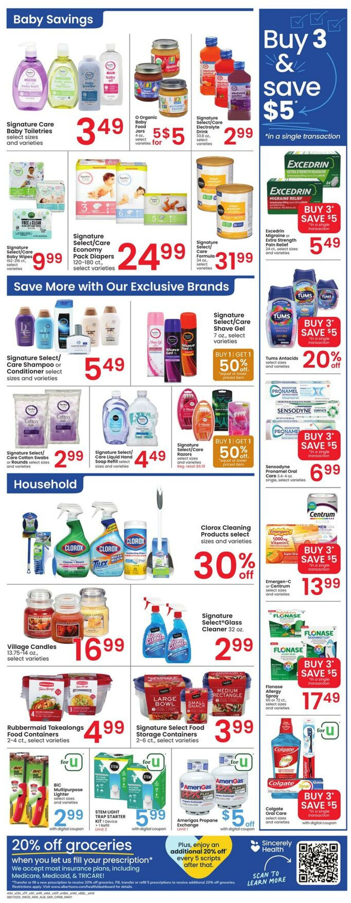 Weekly ad Albertsons 08/27/2025 - 09/02/2025