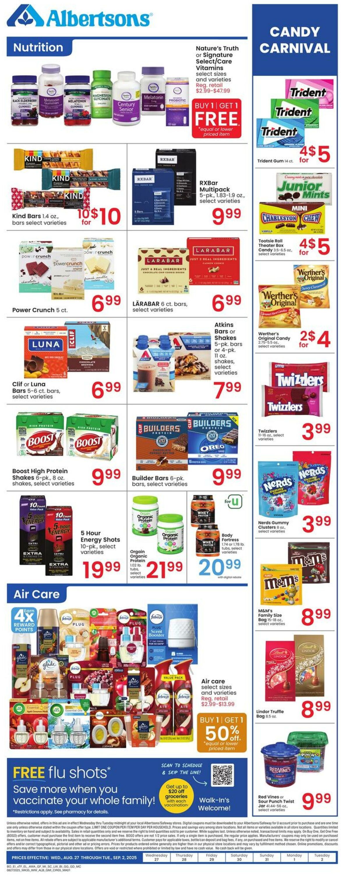 Weekly ad Albertsons 08/27/2025 - 09/02/2025