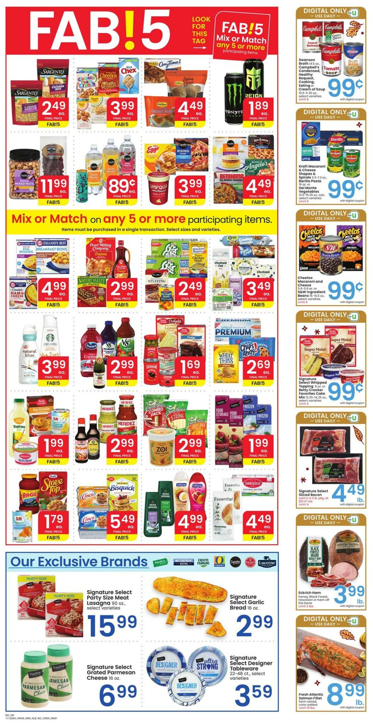 Weekly ad Albertsons 11/13/2024 - 11/19/2024