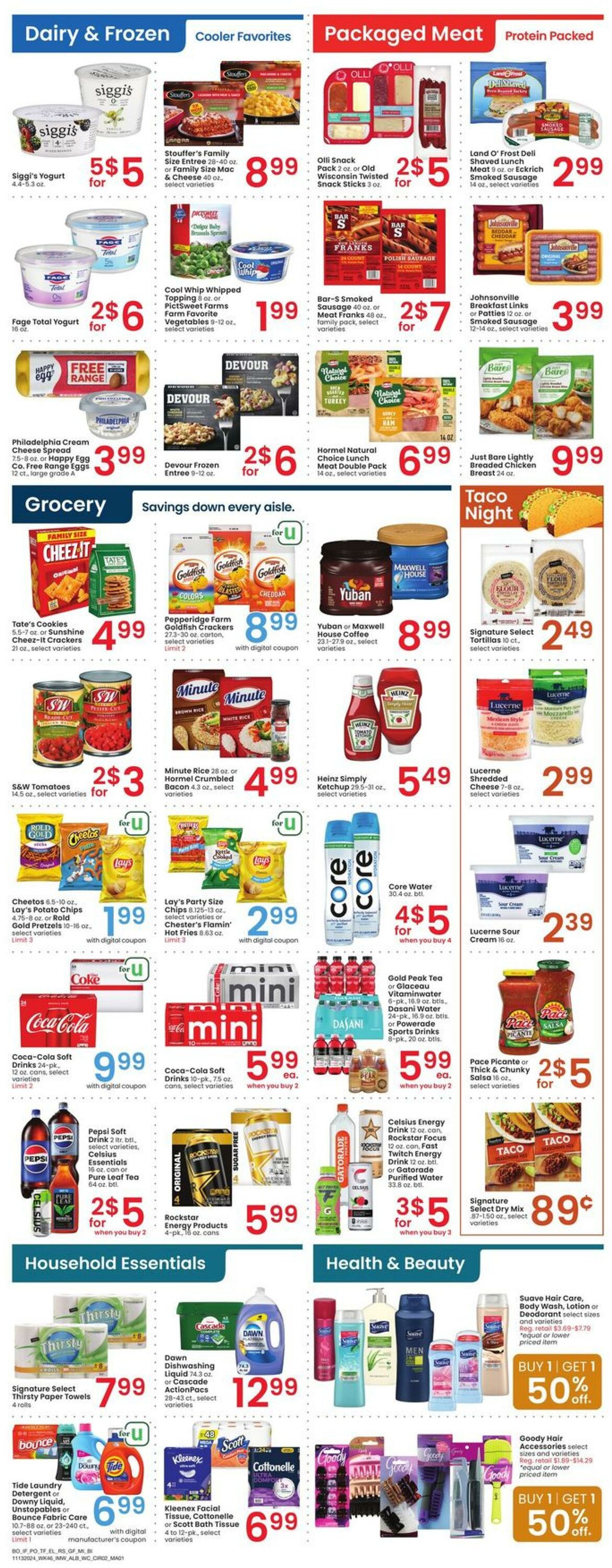 Weekly ad Albertsons 11/13/2024 - 11/19/2024