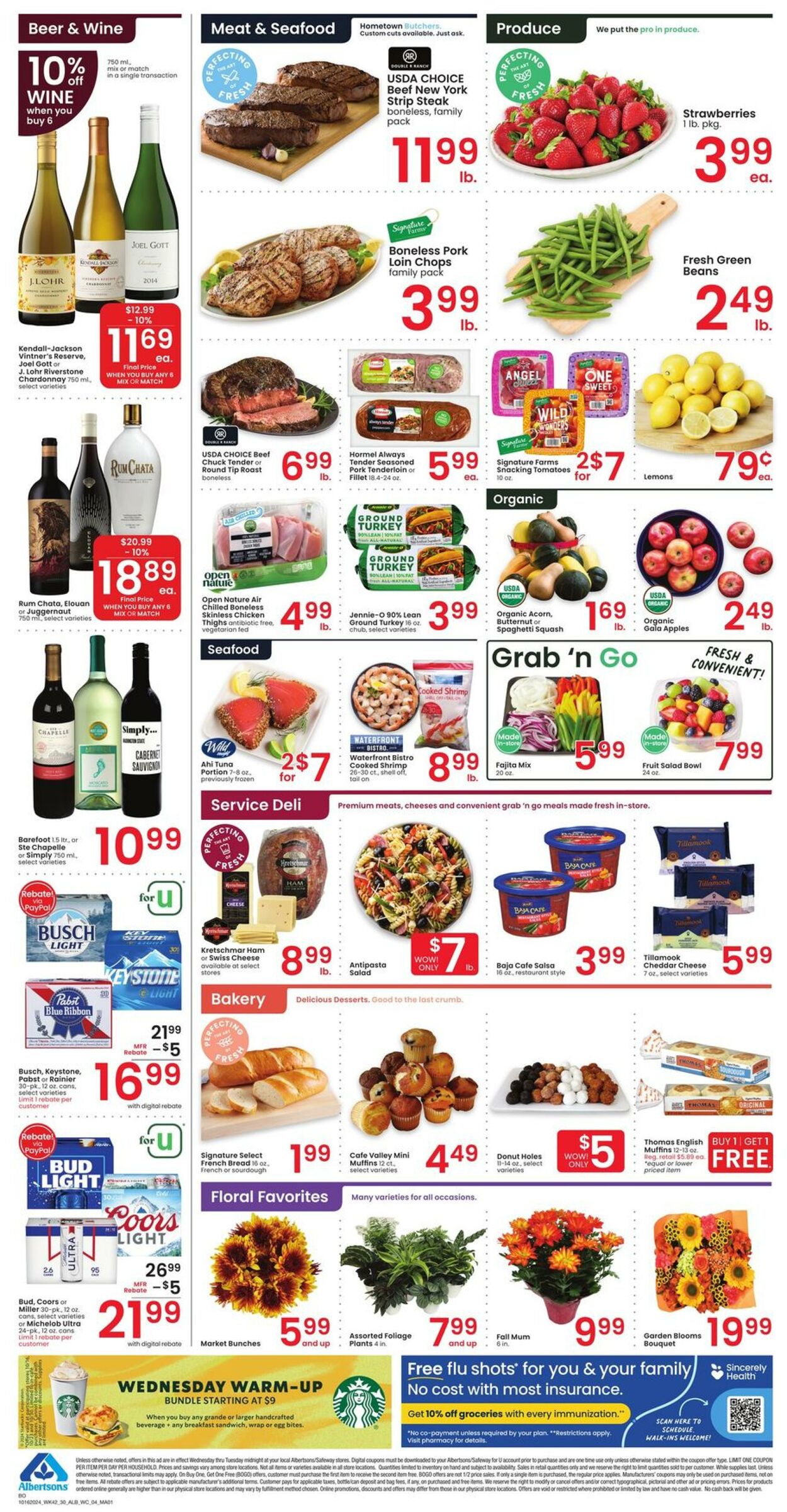 Weekly ad Albertsons 10/16/2024 - 10/22/2024