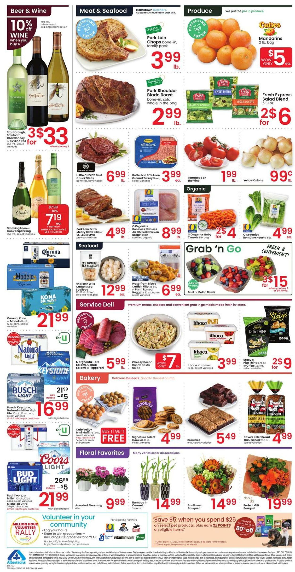 Weekly ad Albertsons 09/11/2024 - 09/17/2024