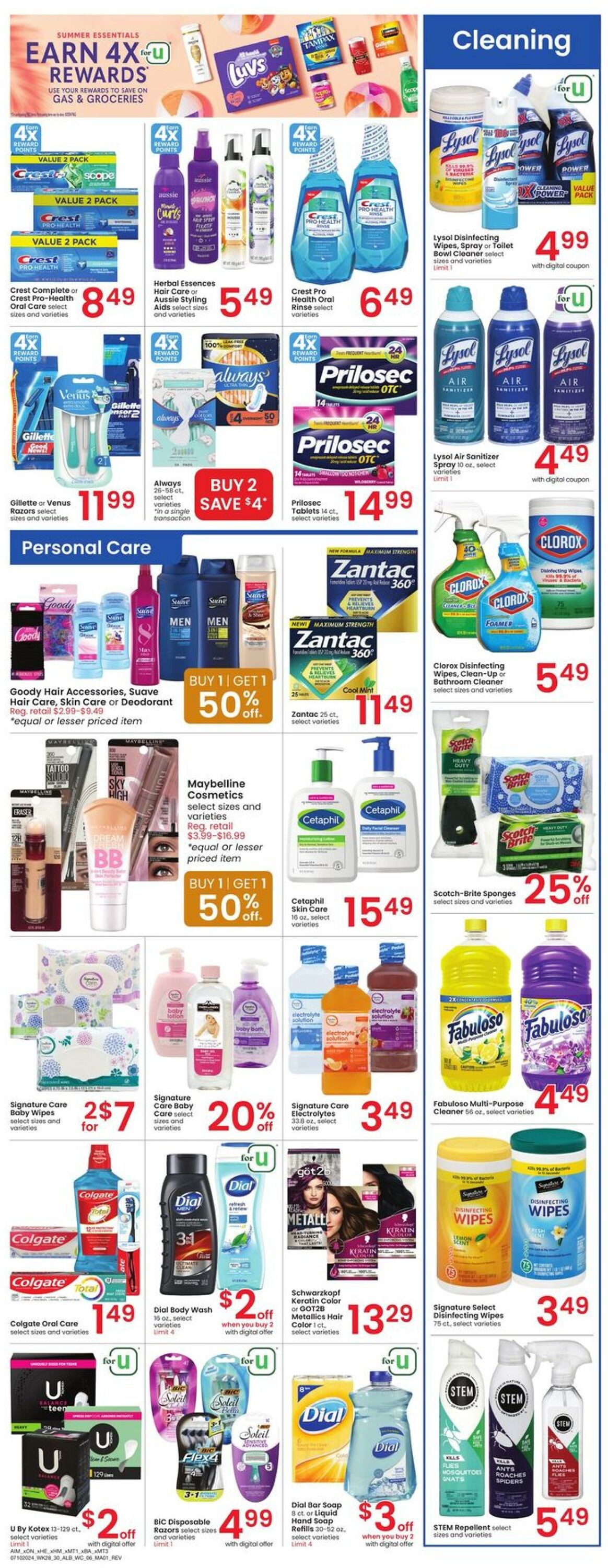 Weekly ad Albertsons 07/10/2024 - 07/16/2024