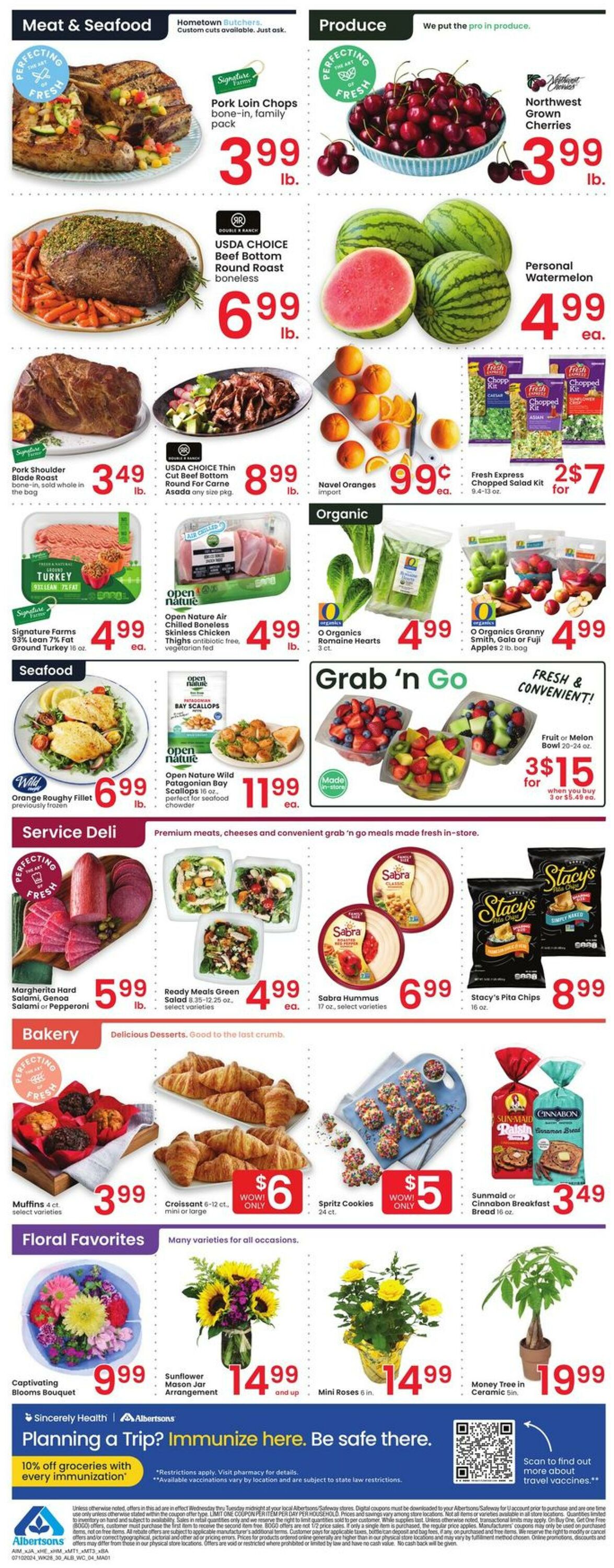 Weekly ad Albertsons 07/10/2024 - 07/16/2024