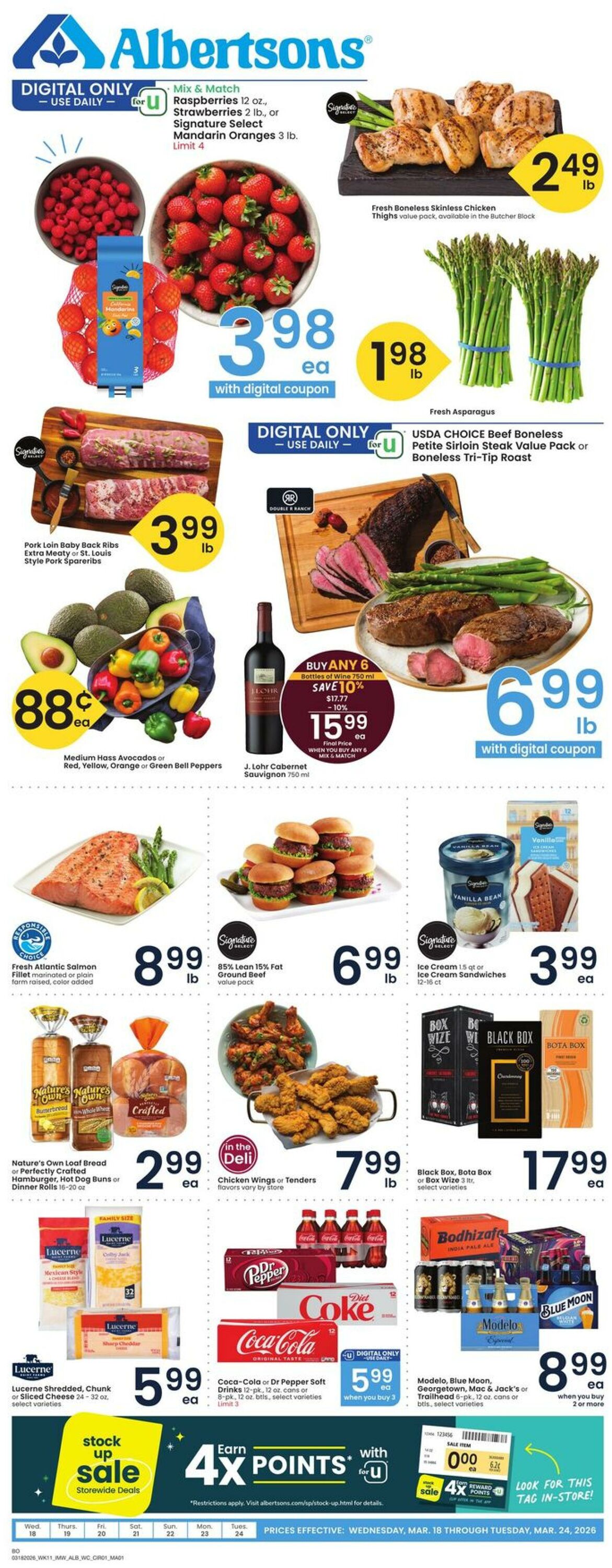 Weekly ad Albertsons 03/18/2026 - 03/24/2026