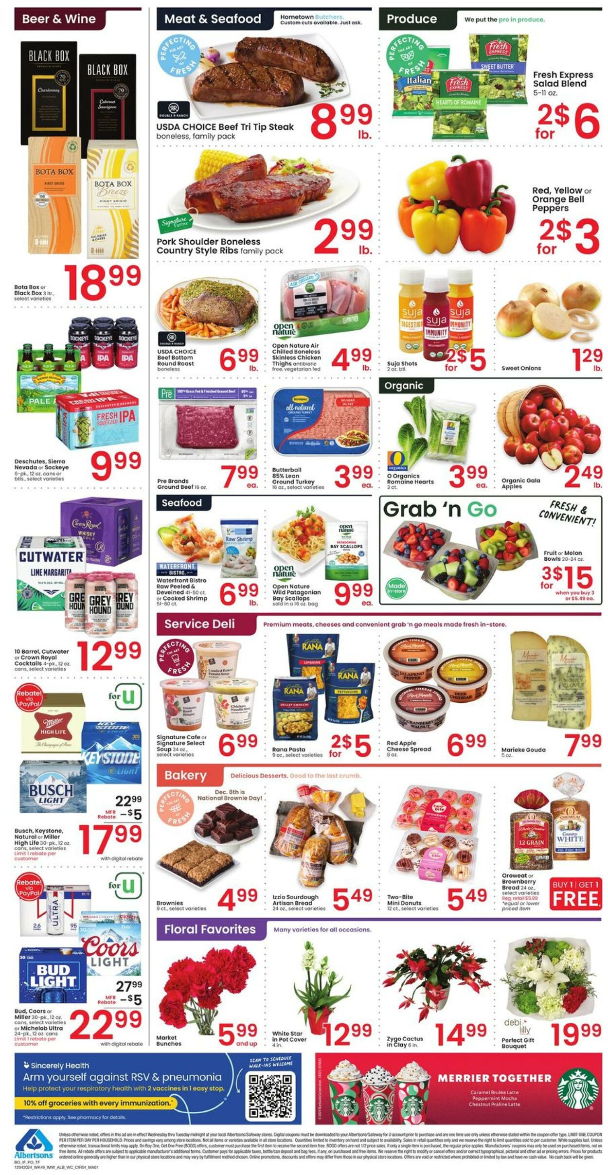 Weekly ad Albertsons 12/04/2024 - 12/10/2024