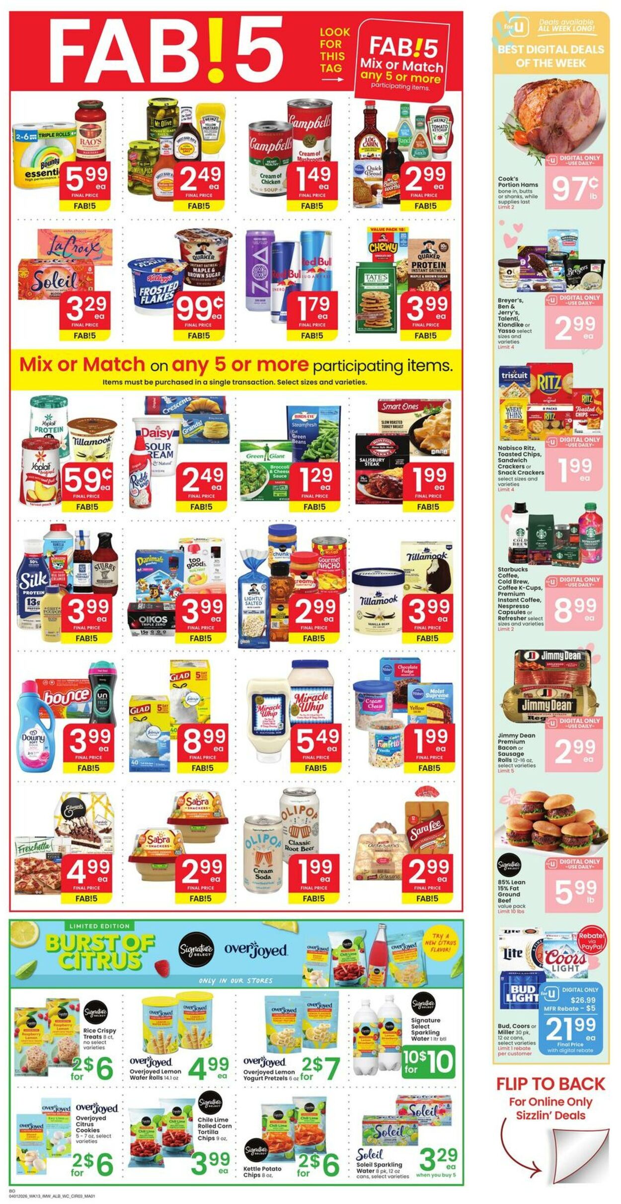 Weekly ad Albertsons 04/01/2026 - 04/07/2026
