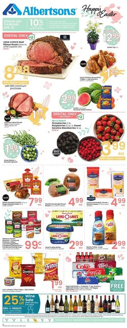 Weekly ad Albertsons 04/01/2026 - 04/07/2026