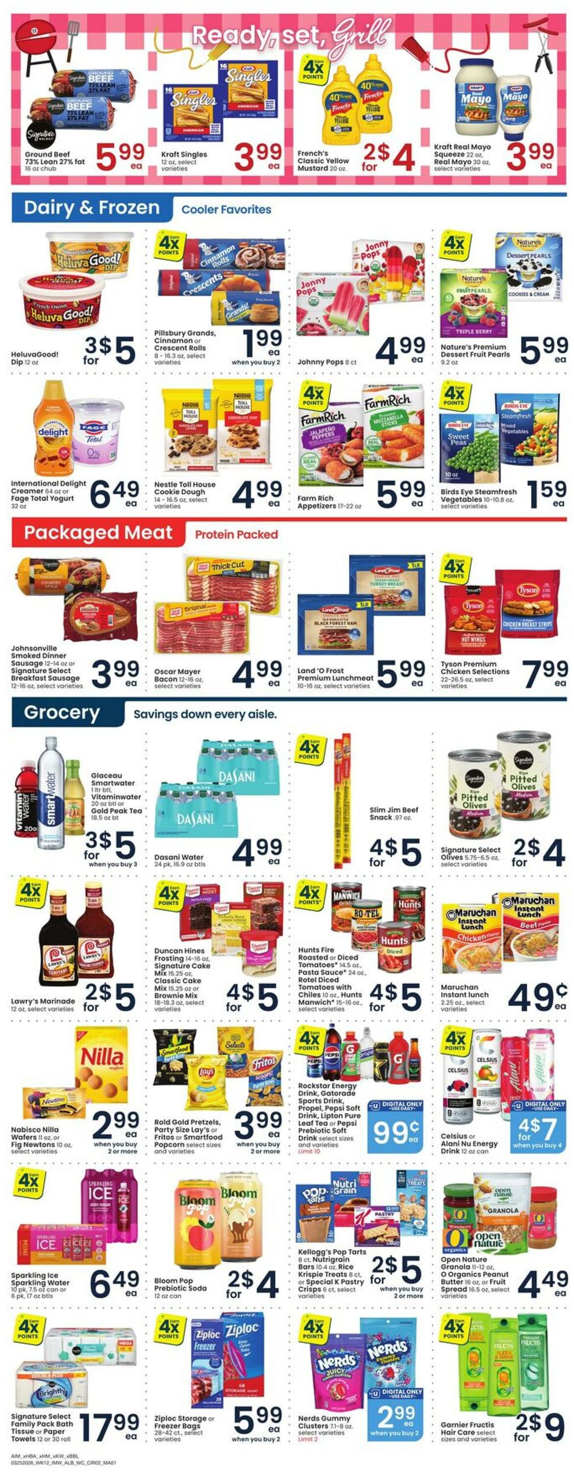 Weekly ad Albertsons 03/25/2026 - 03/31/2026