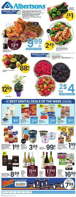 Weekly ad Albertsons 03/25/2026 - 03/31/2026
