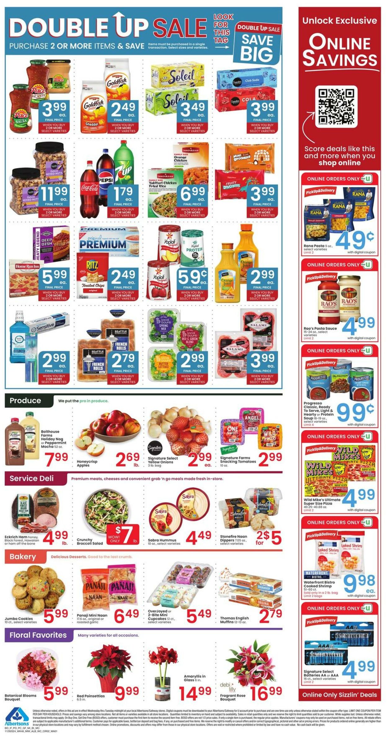 Weekly ad Albertsons 11/29/2024 - 12/03/2024