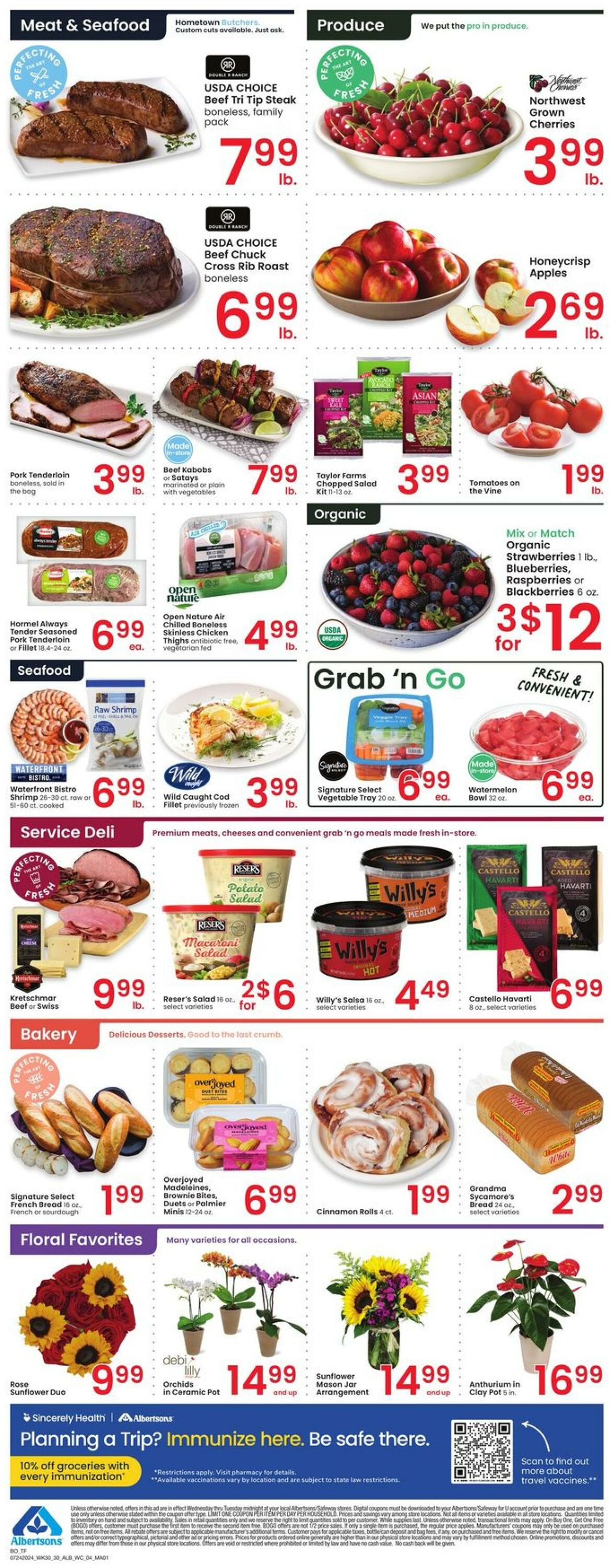 Weekly ad Albertsons 07/24/2024 - 07/30/2024