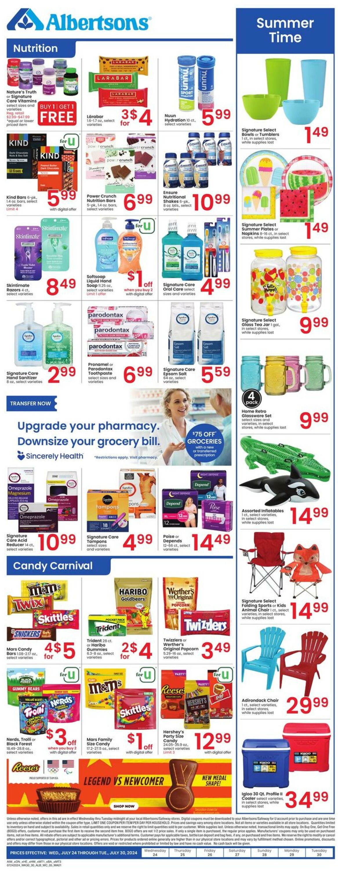 Weekly ad Albertsons 07/24/2024 - 07/30/2024