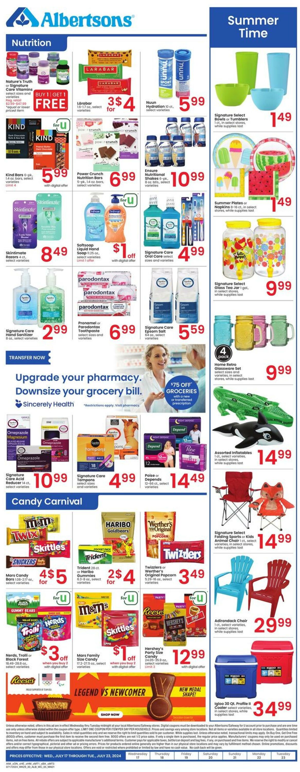 Weekly ad Albertsons 07/17/2024 - 07/23/2024