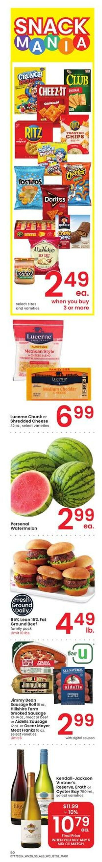 Weekly ad Albertsons 07/17/2024 - 07/23/2024