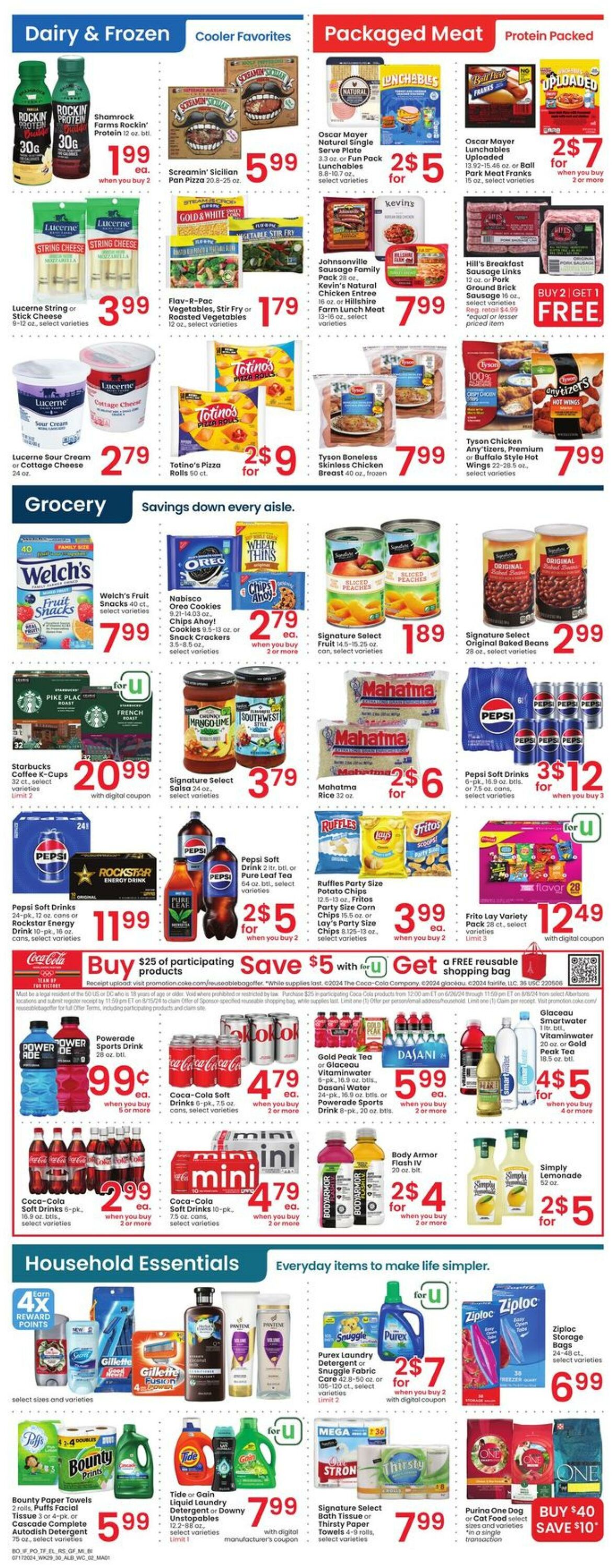 Weekly ad Albertsons 07/17/2024 - 07/23/2024