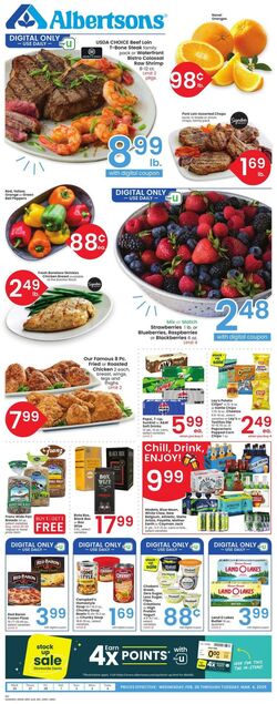 Weekly ad Albertsons 12/03/2024 - 12/30/2024