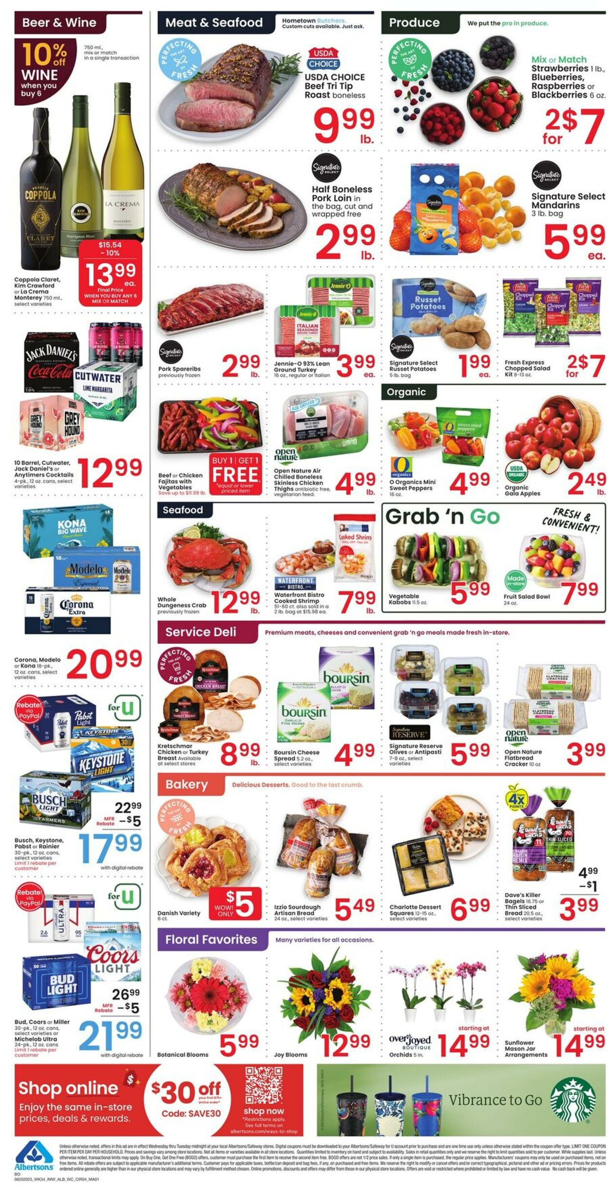 Weekly ad Albertsons 08/20/2025 - 08/26/2025