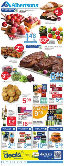Weekly ad Albertsons 08/20/2025 - 08/26/2025