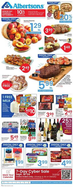 Weekly ad Albertsons 08/14/2024 - 08/20/2024