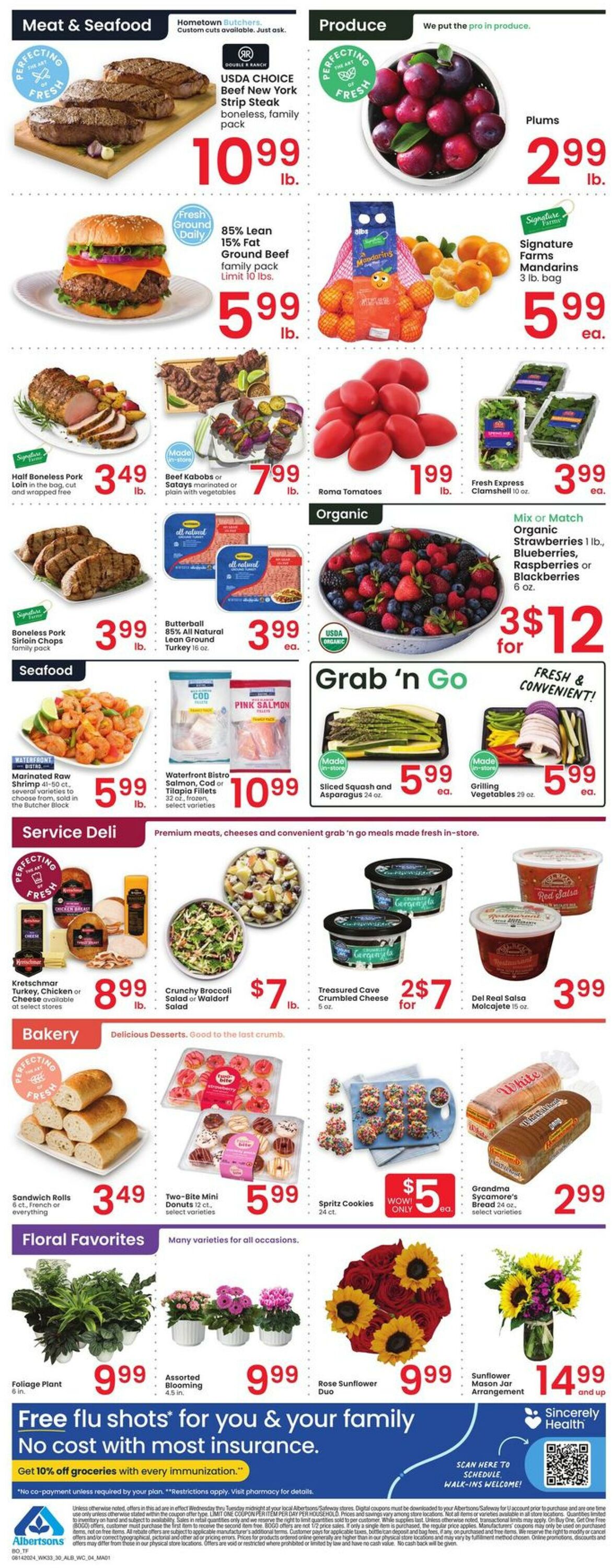 Weekly ad Albertsons 08/14/2024 - 08/20/2024