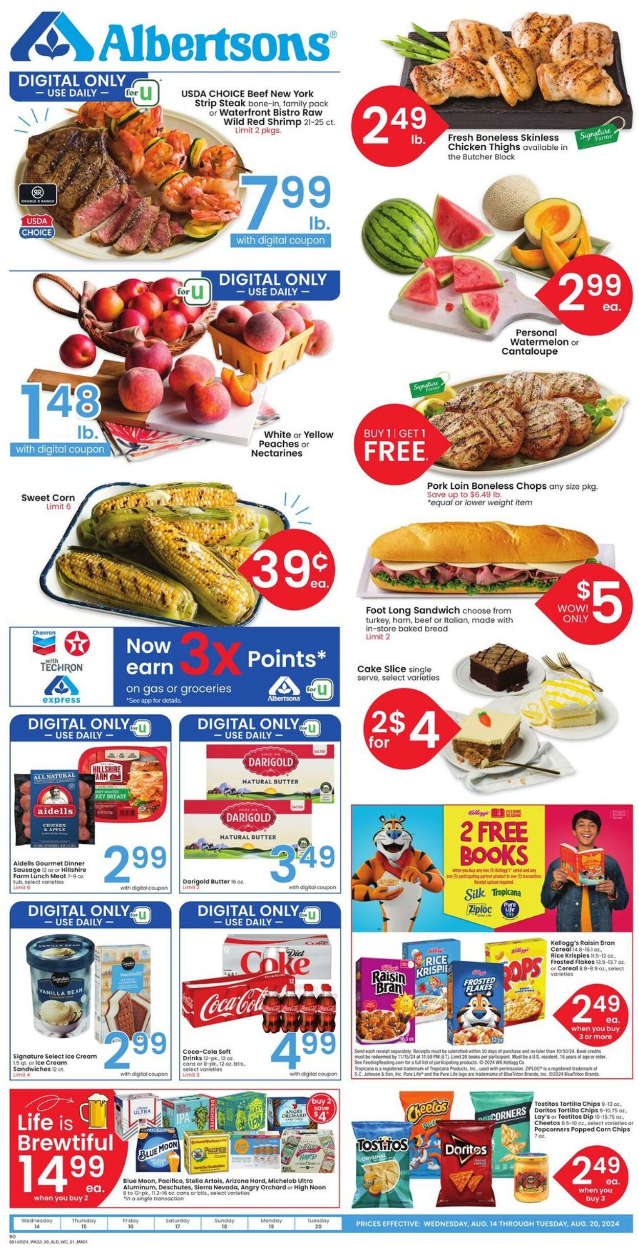 Weekly ad Albertsons 08/14/2024 - 08/20/2024