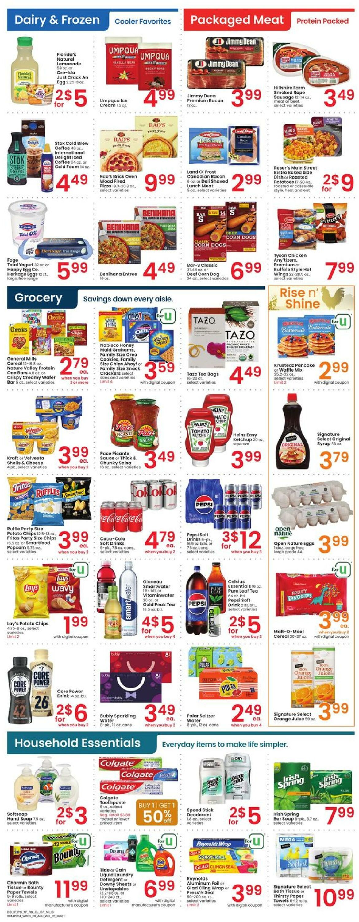 Weekly ad Albertsons 08/14/2024 - 08/20/2024