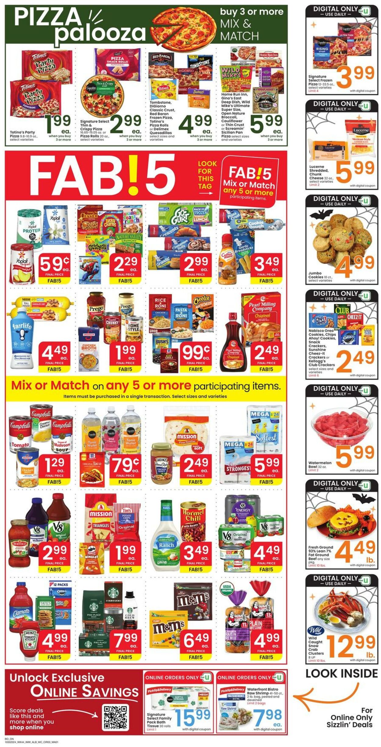 Weekly ad Albertsons 10/30/2024 - 11/05/2024