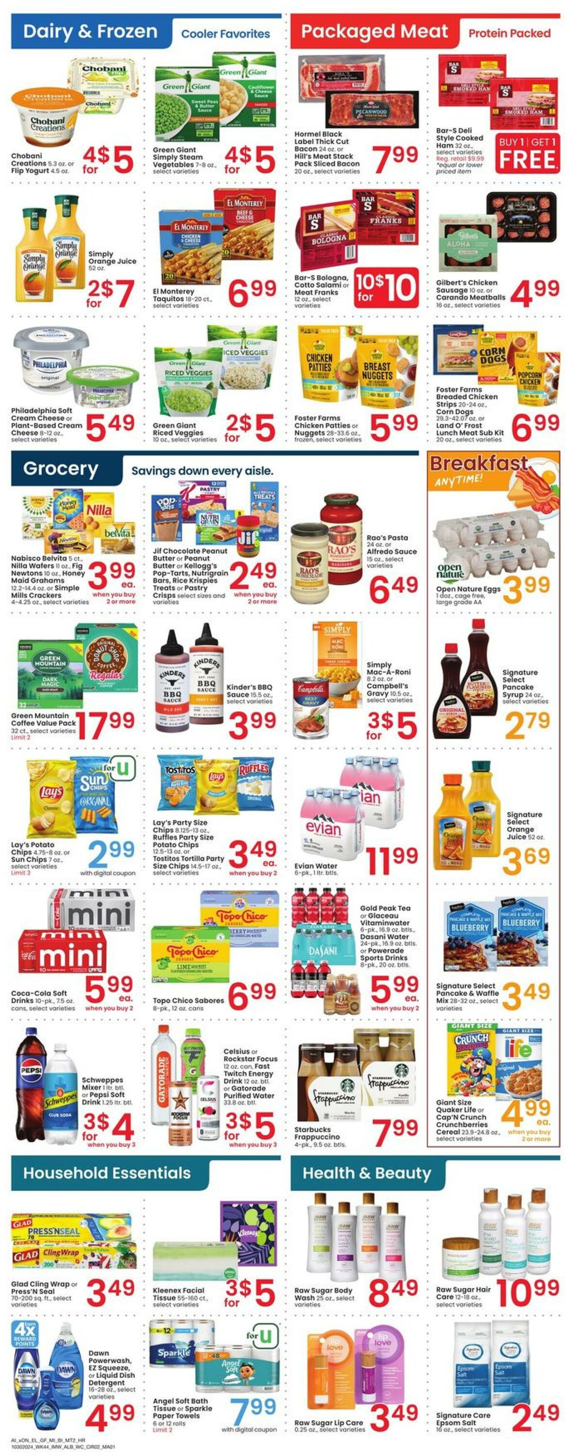 Weekly ad Albertsons 10/30/2024 - 11/05/2024