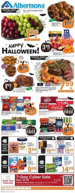 Weekly ad Albertsons 10/30/2024 - 11/05/2024