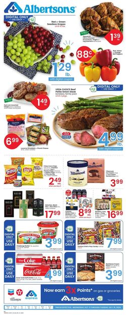 Weekly ad Albertsons 10/29/2024 - 12/02/2024