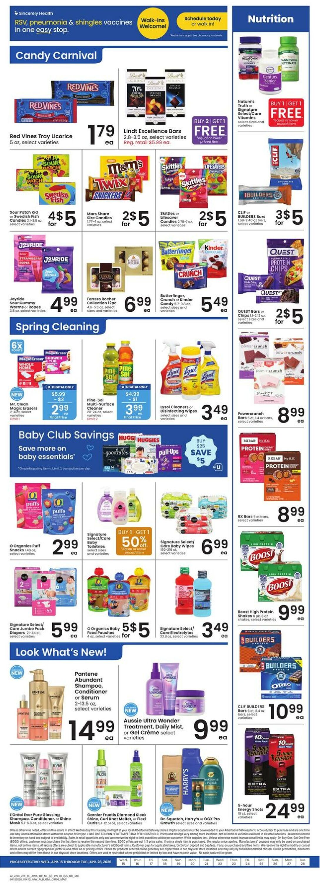 Weekly ad Albertsons 04/15/2026 - 04/21/2026