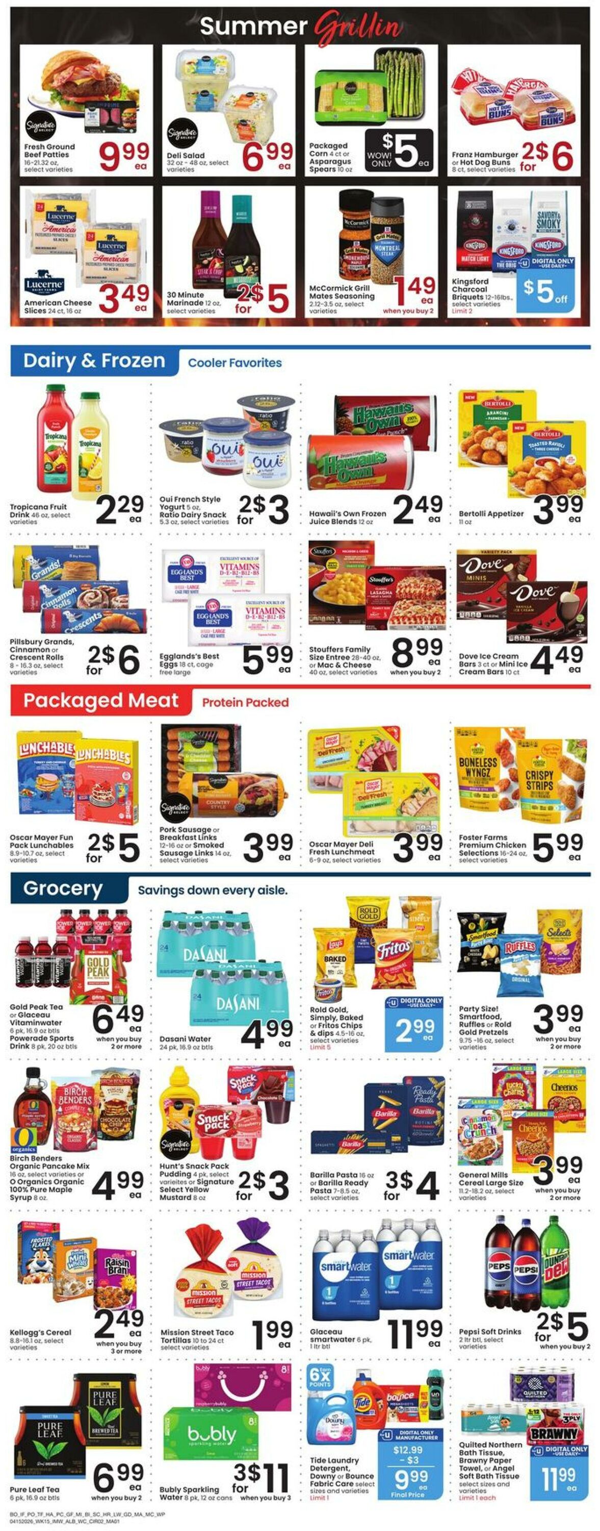 Weekly ad Albertsons 04/15/2026 - 04/21/2026