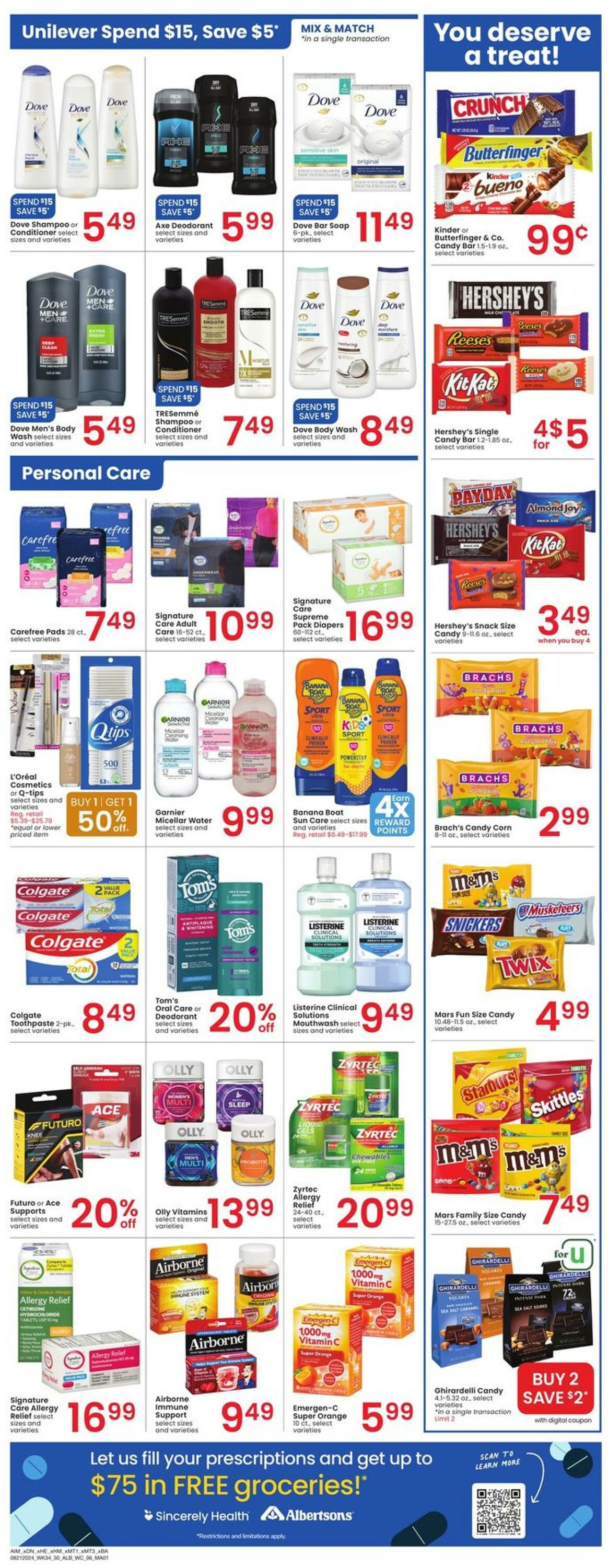 Weekly ad Albertsons 08/21/2024 - 08/27/2024