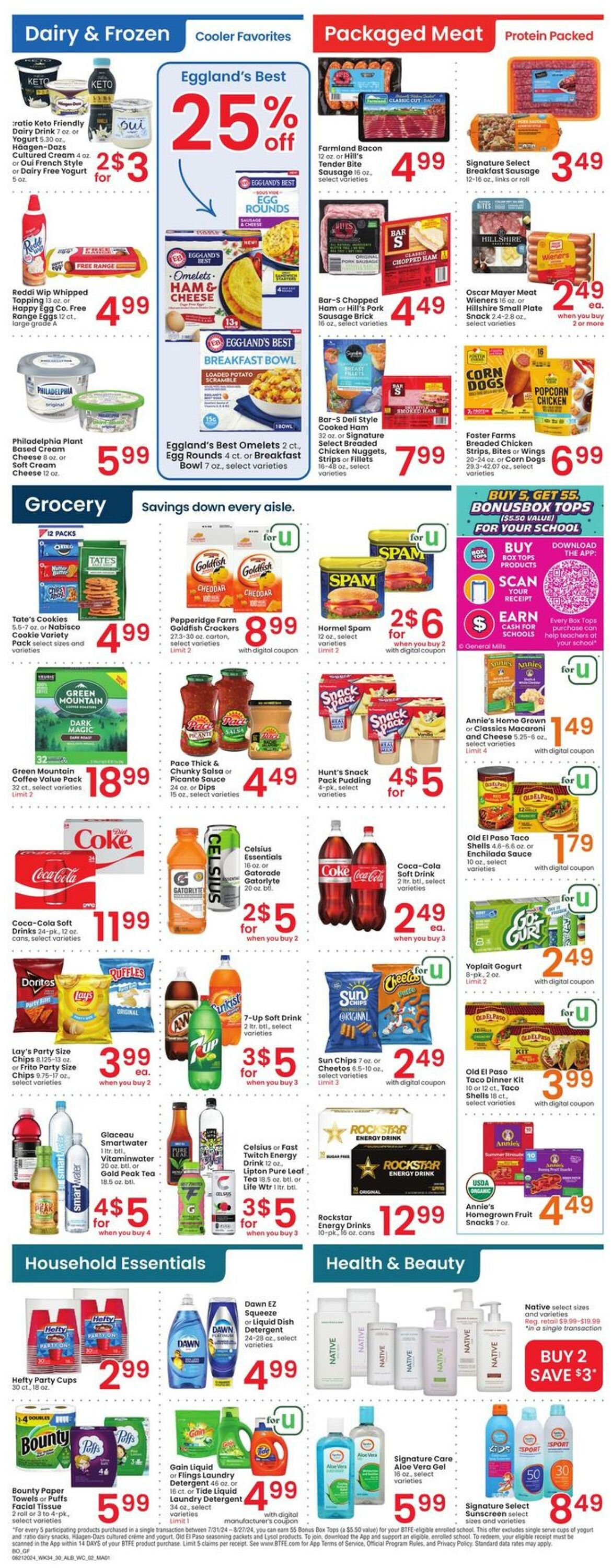 Weekly ad Albertsons 08/21/2024 - 08/27/2024