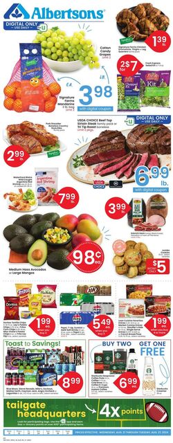 Weekly ad Albertsons 08/07/2024 - 08/13/2024