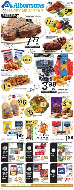 Weekly ad Albertsons 12/26/2024 - 12/31/2024