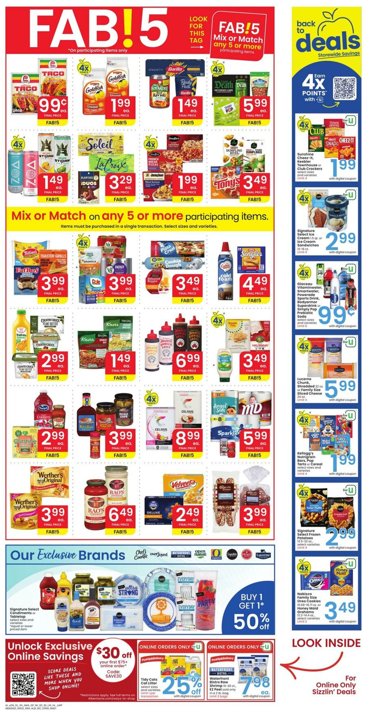 Weekly ad Albertsons 08/06/2025 - 08/12/2025