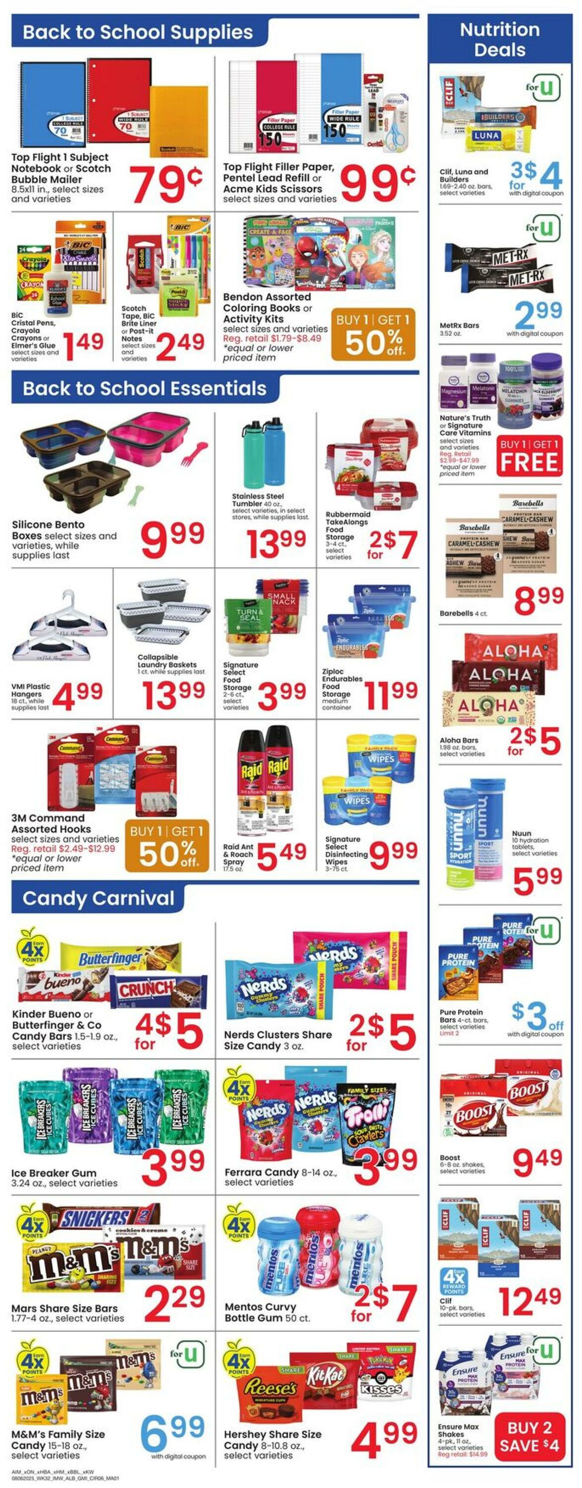 Weekly ad Albertsons 08/06/2025 - 08/12/2025