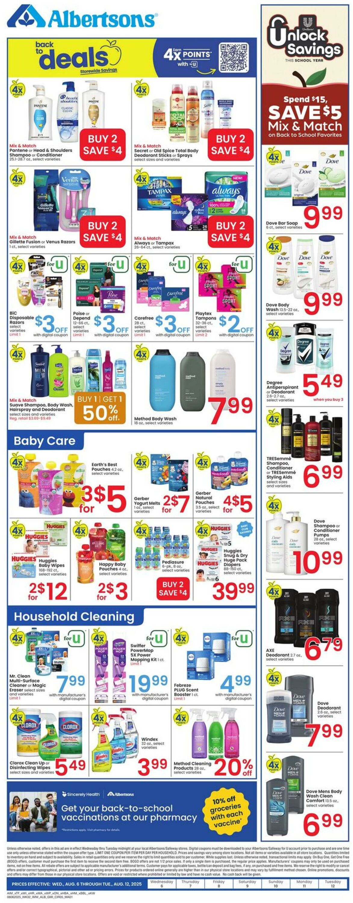 Weekly ad Albertsons 08/06/2025 - 08/12/2025