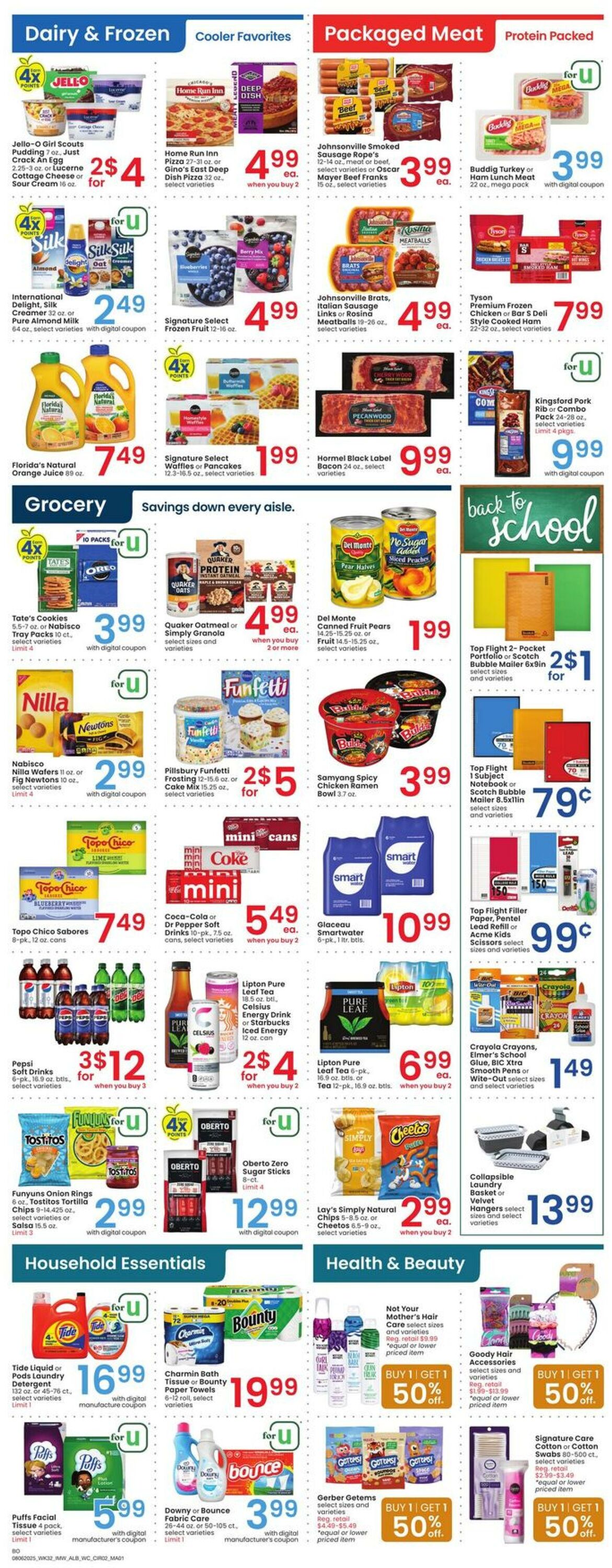 Weekly ad Albertsons 08/06/2025 - 08/12/2025