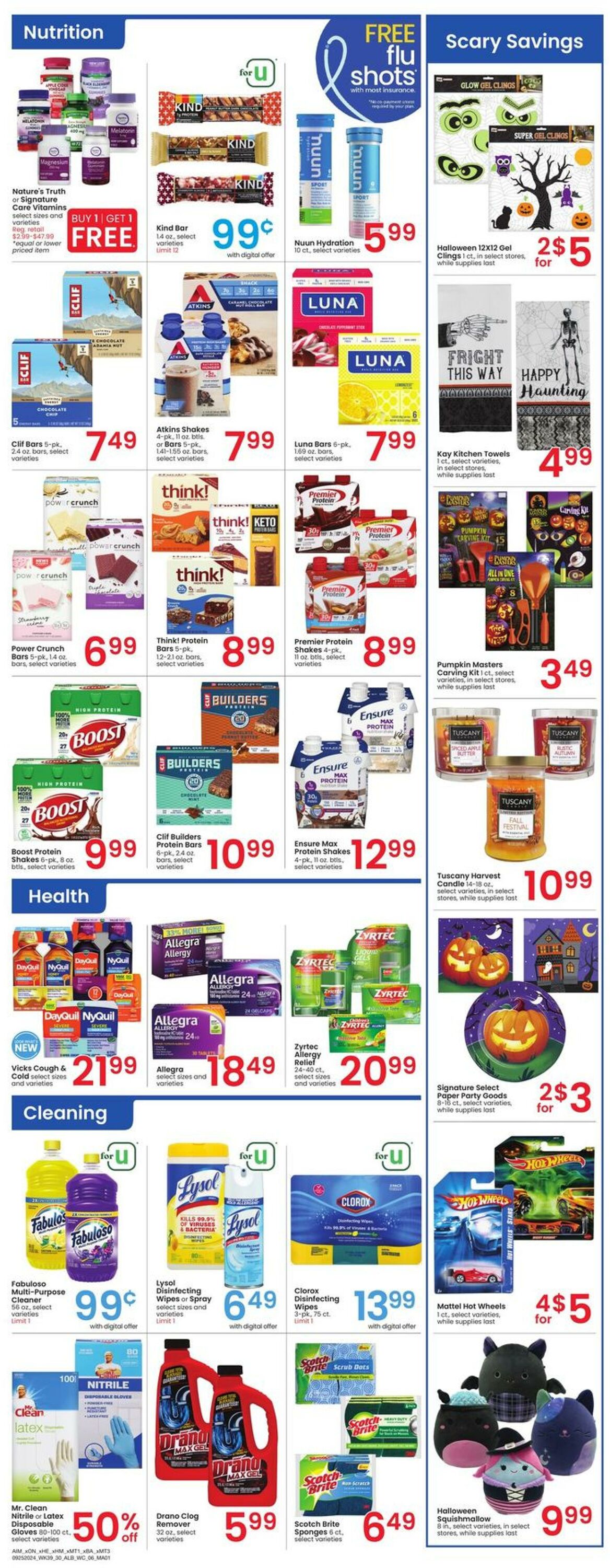 Weekly ad Albertsons 09/25/2024 - 10/01/2024