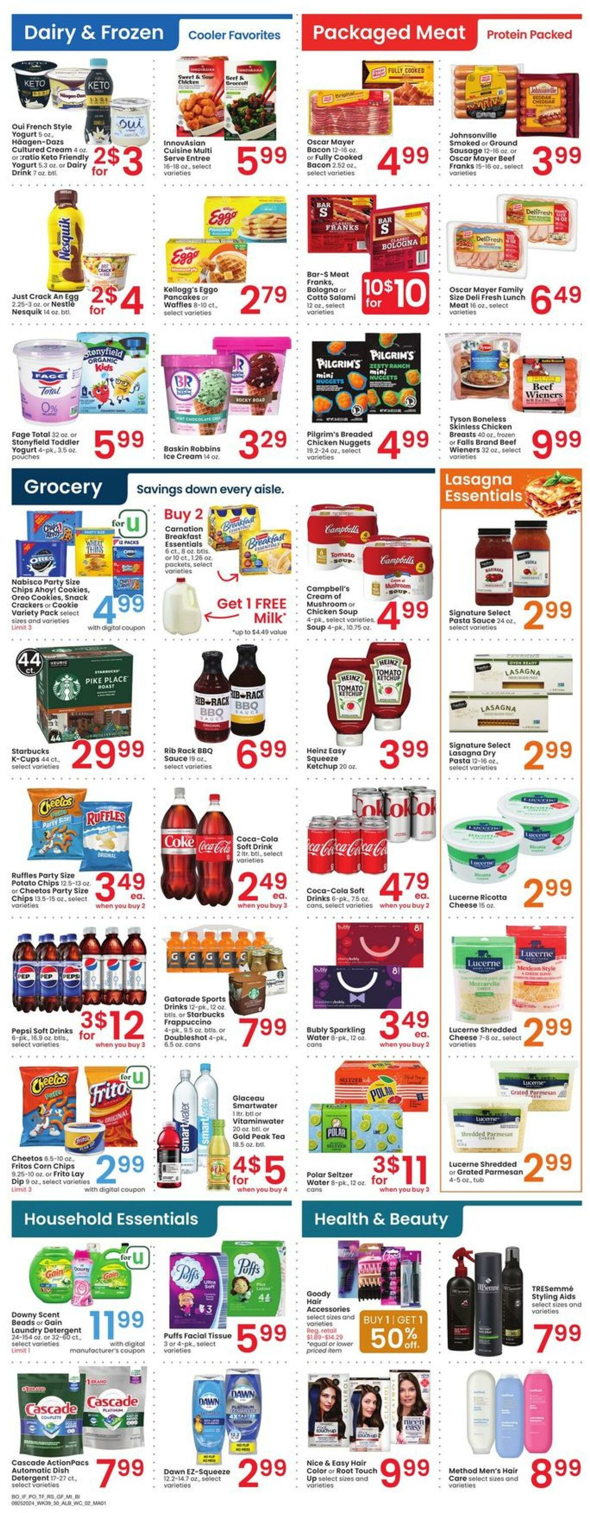 Weekly ad Albertsons 09/25/2024 - 10/01/2024